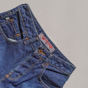 Silver High-Waisted Jeans